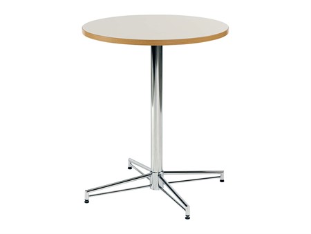 Cafébord, 60cm ø, vit